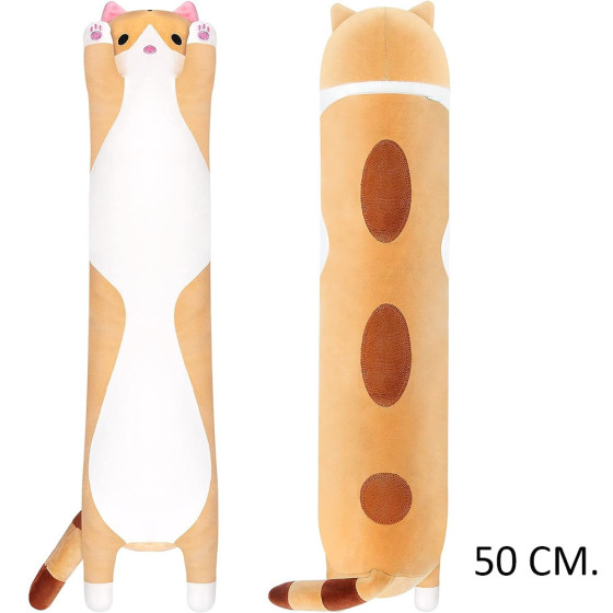 Pliušinė katė - pagalvė (50 cm)