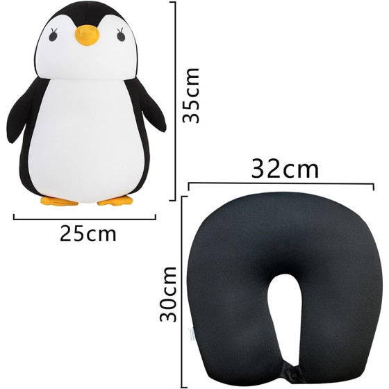 Kelioninė automobilio pagalvė (Penguin)